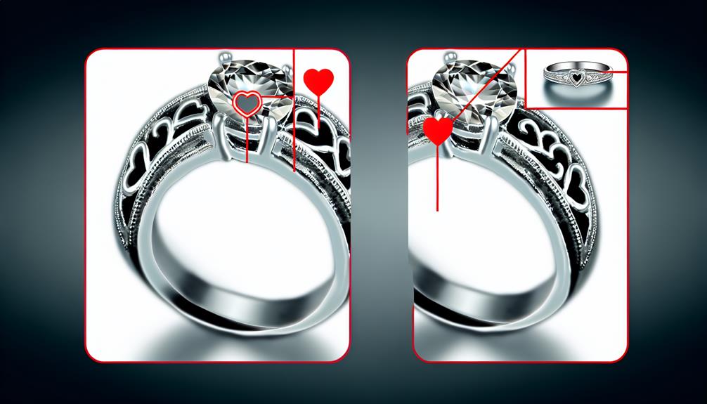 pandora heart shaped valentine s ring