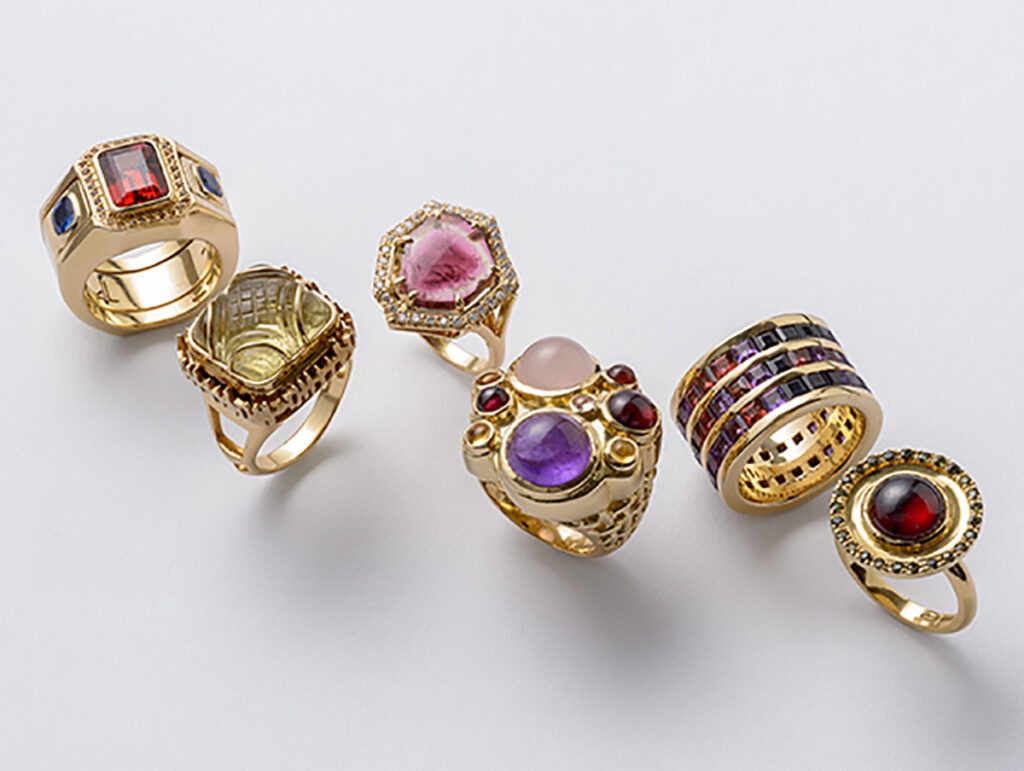 What Are the Best Antique Gemstone Cocktail Rings?