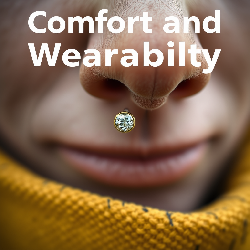 Comfort and Wearability - are l shaped nose rings good