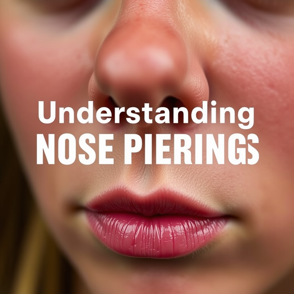 Understanding Nose Piercings - can i get a nose ring first