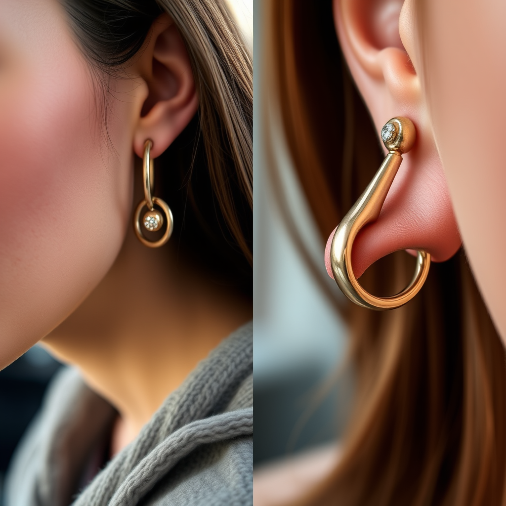 Differences Between Earrings and Nose Rings - can i use a hoop earring as a nose ring