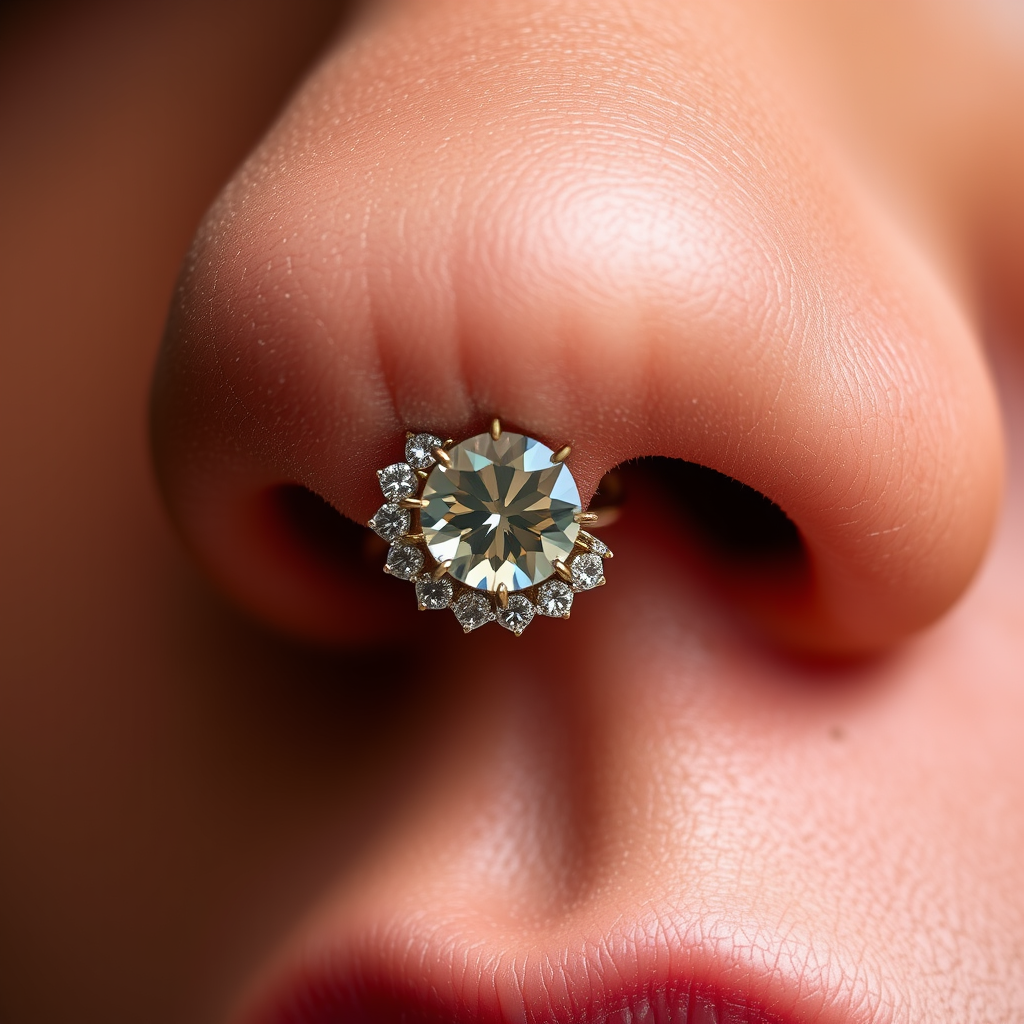 Choosing the Right Jewelry - can you get a nose ring when first pierced