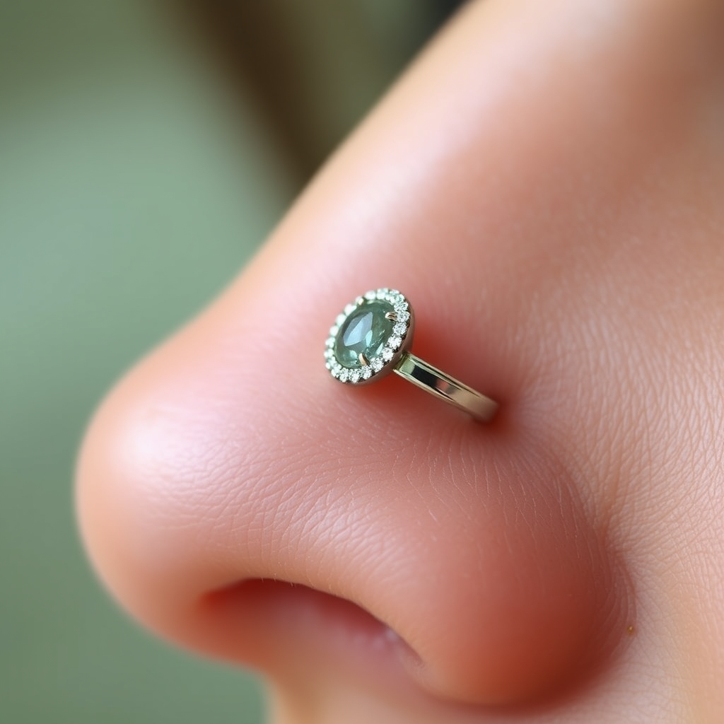 Types of Rings for Nose Piercings - can you pierce nose with ring