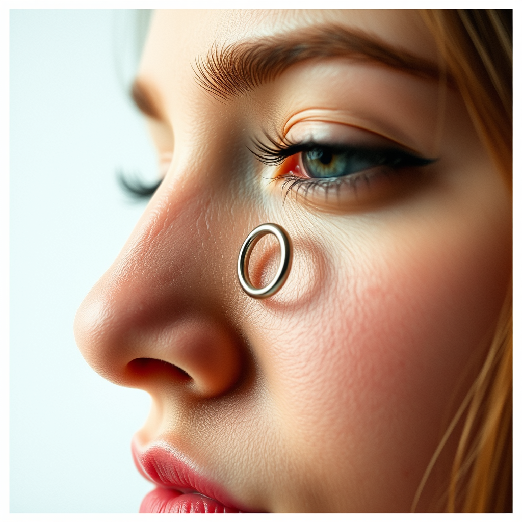 Types of Nose Rings - can you take a nose ring out