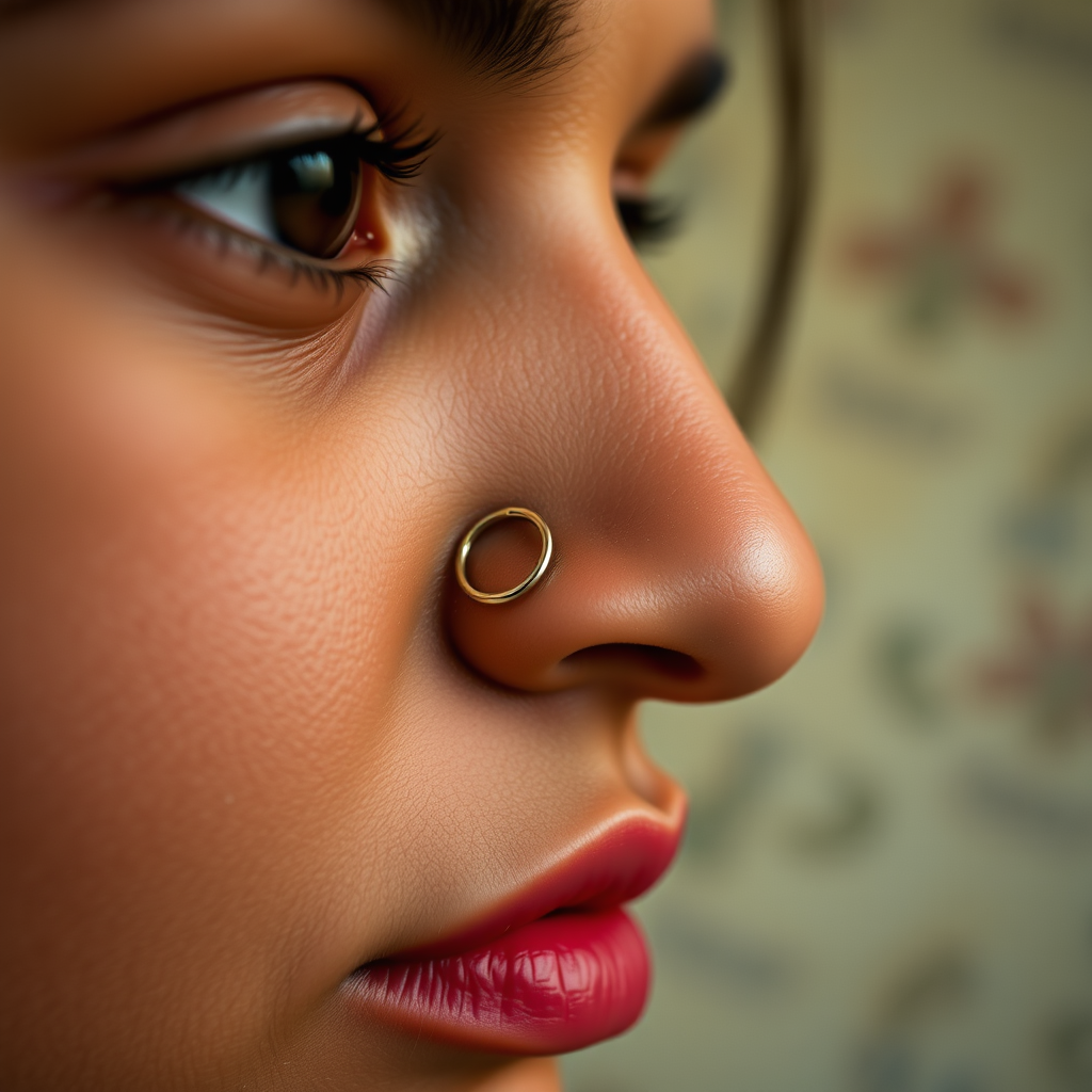 Potential Risks of Using Earrings as Nose Rings - can you use an earring as a nose ring
