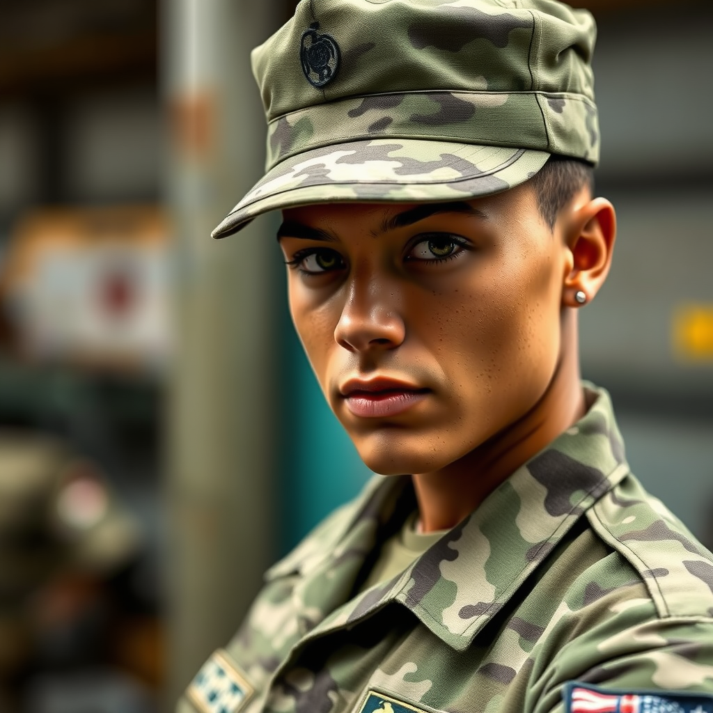 Regulations on Piercings in Uniform - can you wear a clear nose ring in the army
