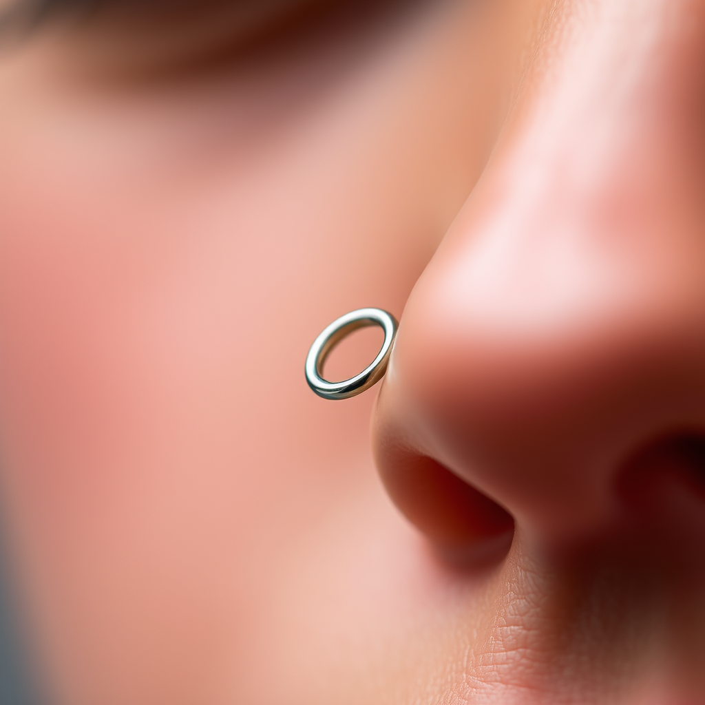 Types of Nose Rings and Their Materials - can you wear a nose ring during mri