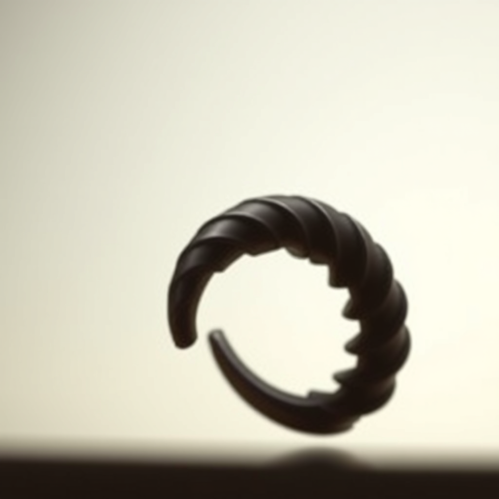 Understanding the Corkscrew Nose Ring Design - can't get corkscrew nose ring out