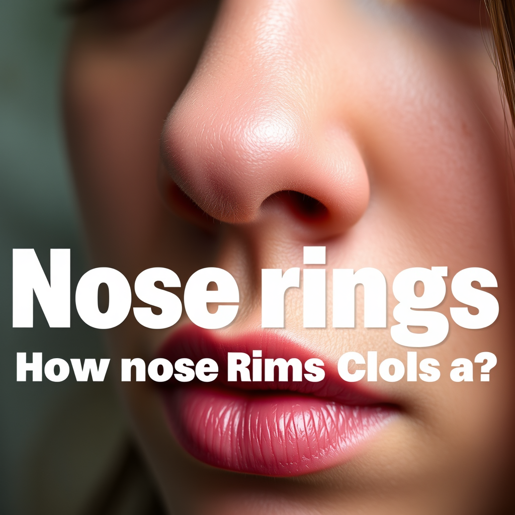 How Quickly Do Nose Piercings Close? - do nose rings close