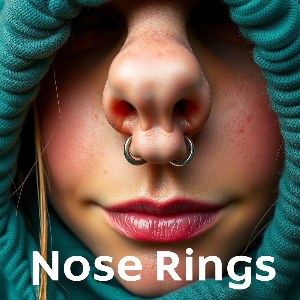 Types of Nose Rings - do nose rings come in different sizes