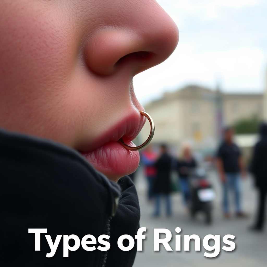 Types of Nose Rings - do nose rings have backs on them