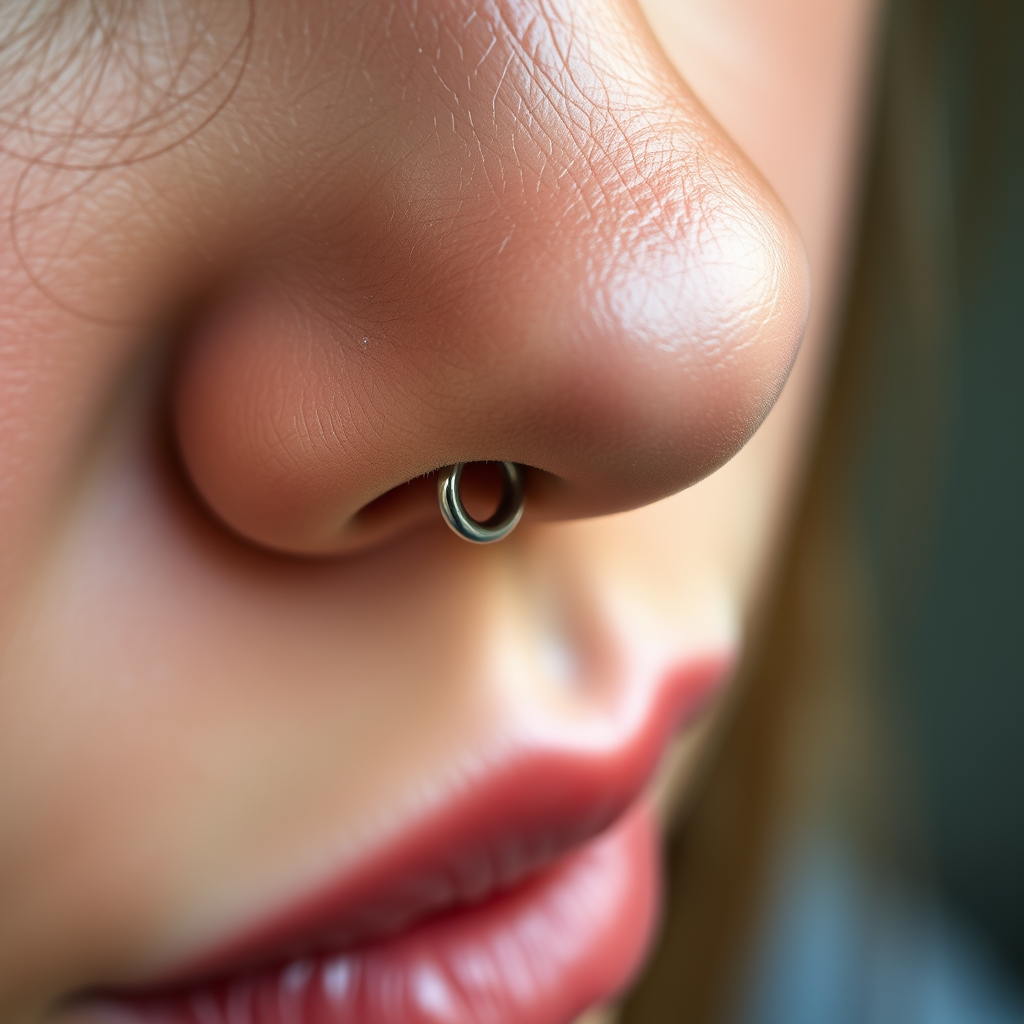 Signs Your Nose Piercing is Healed - how long before you can change your nose ring
