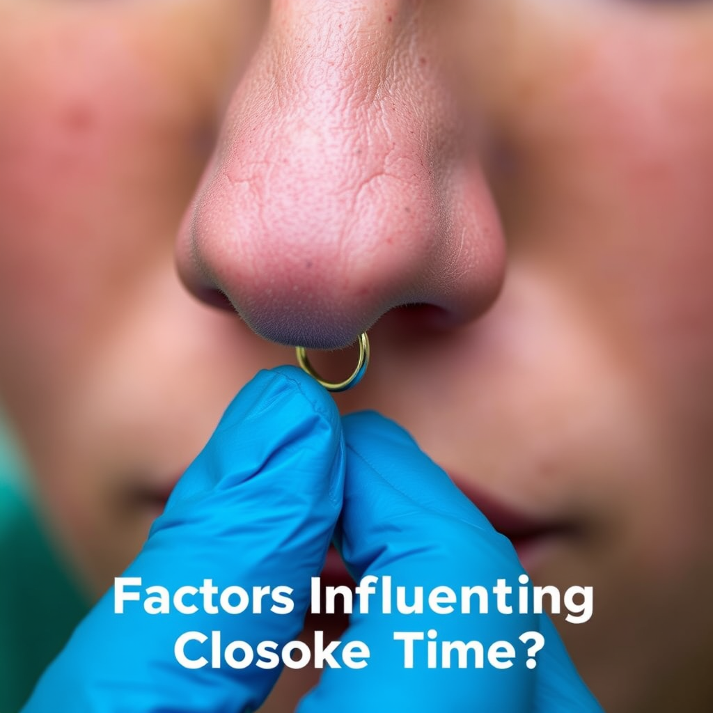 Factors Influencing Closure Time - how long does a nose ring take to close