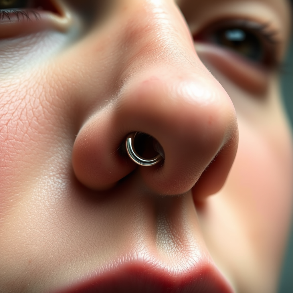Prepare Your Piercing Area - how to change a nose ring