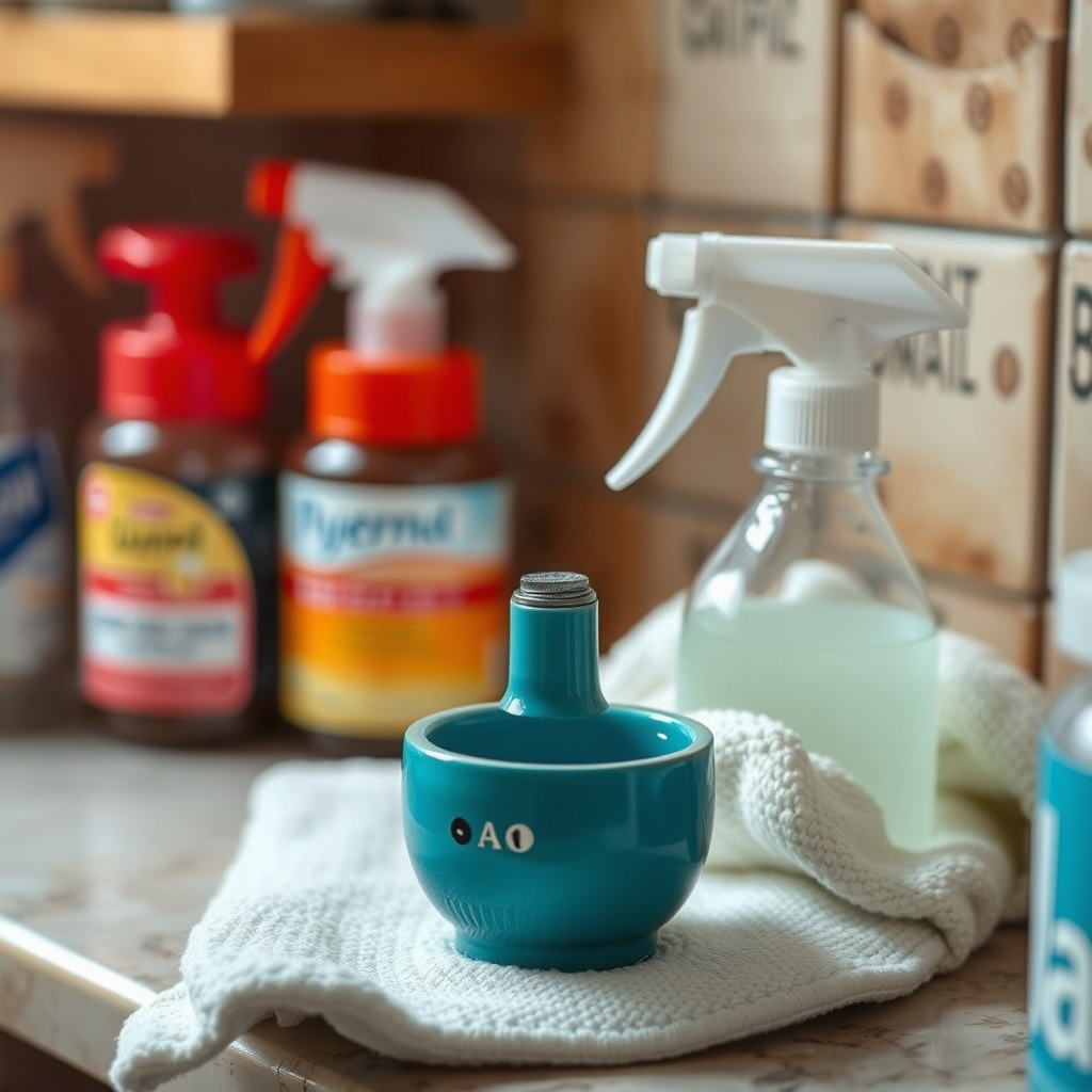 Essential Cleaning Supplies - how to clean an infected nose ring