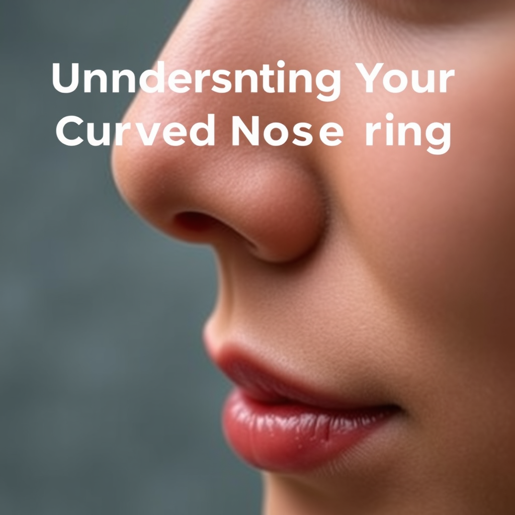 Understanding Your Curved Nose Ring - how to get a curved nose ring in