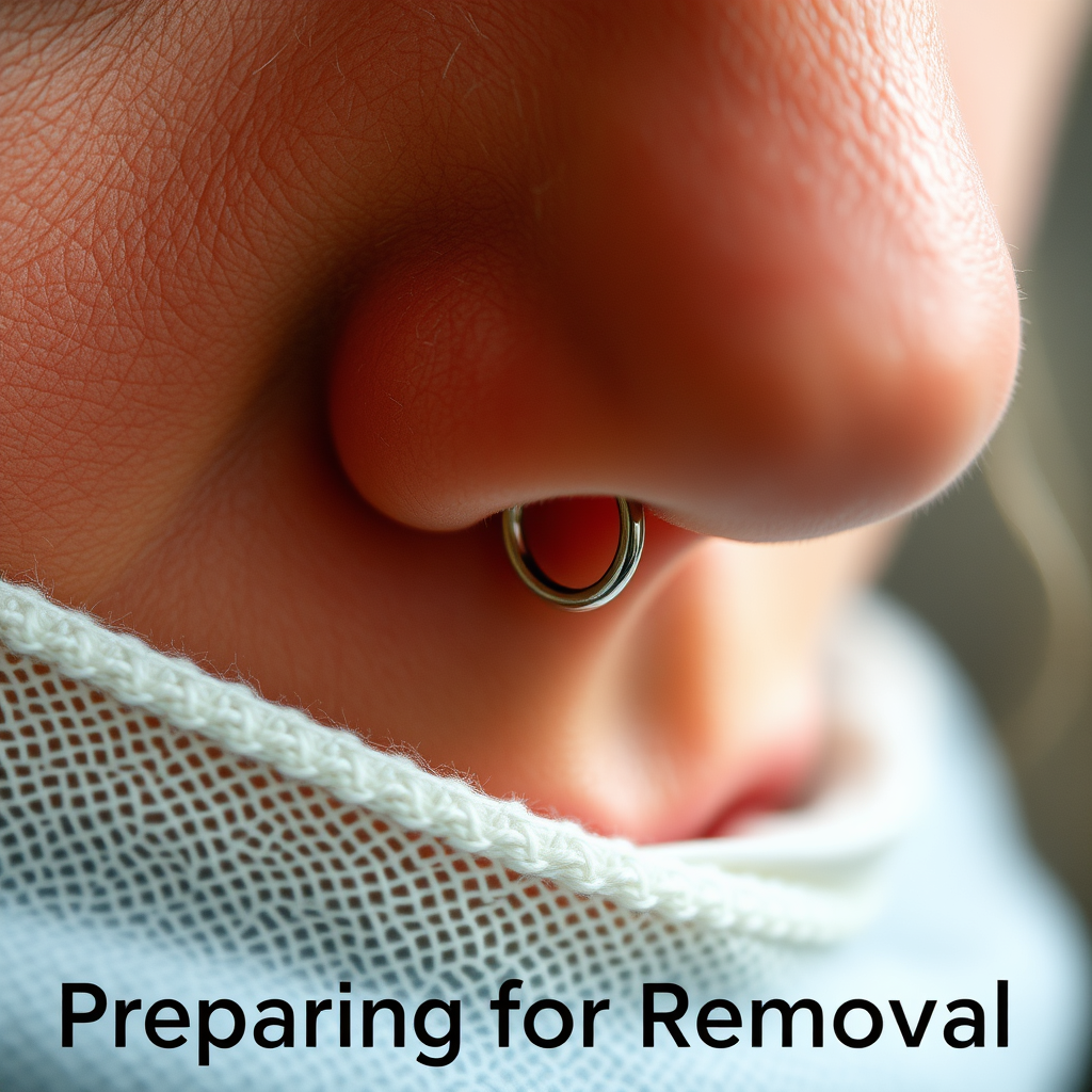 Preparing for Removal - how to get a stuck nose ring out
