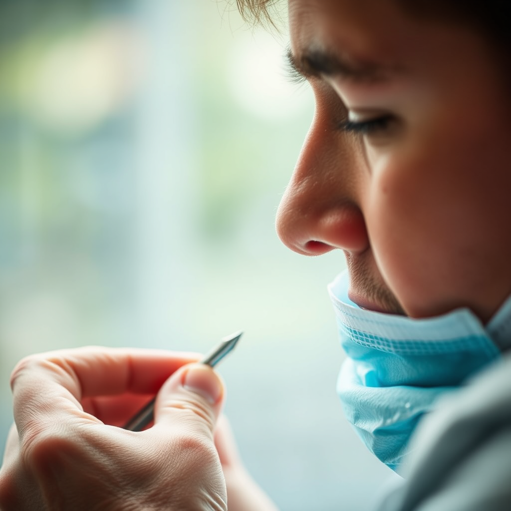 Preparing for Insertion - how to insert corkscrew nose ring