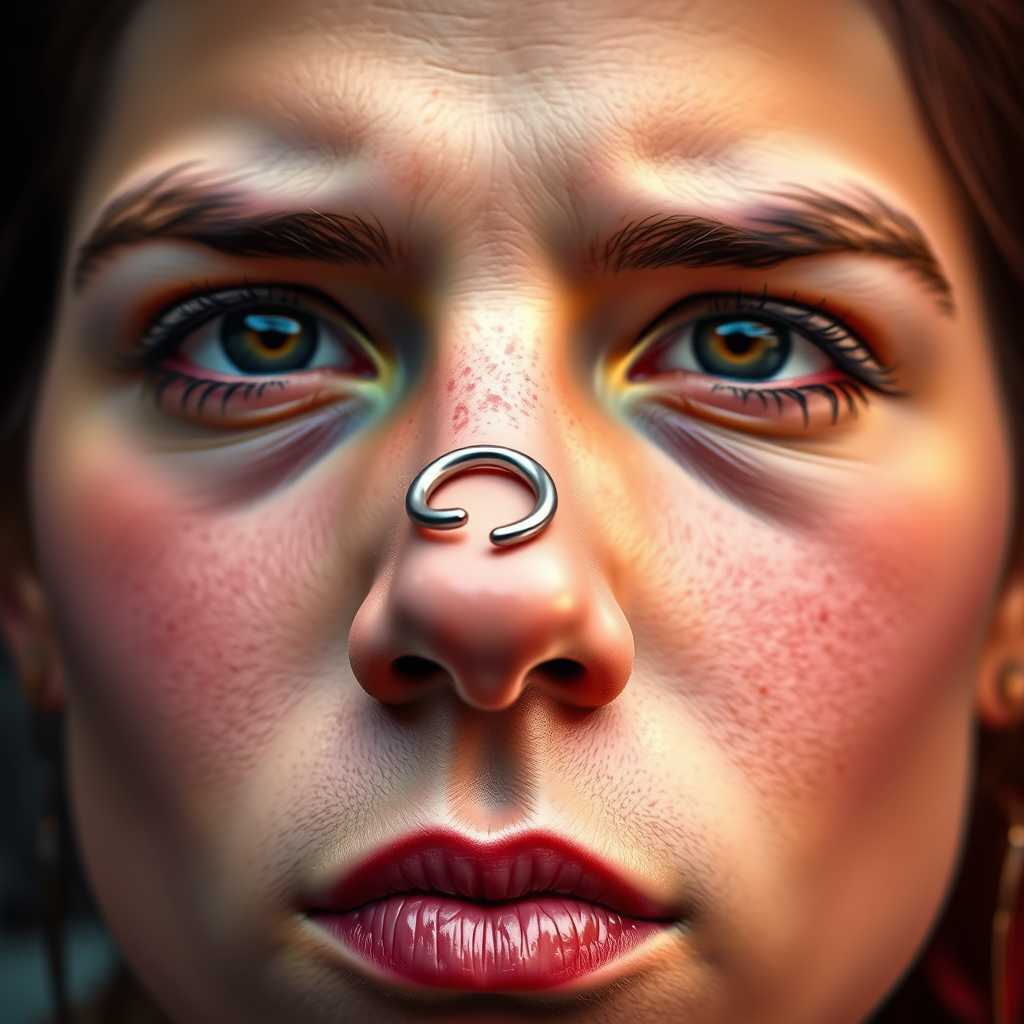 Understanding the Twisted Nose Ring - how to put a twisted nose ring in