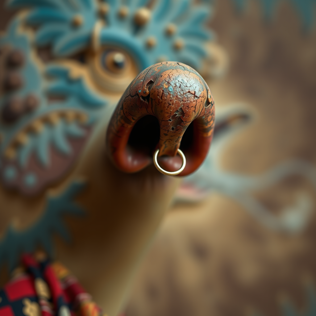 Prepare Your Nose - how to put curved nose ring in
