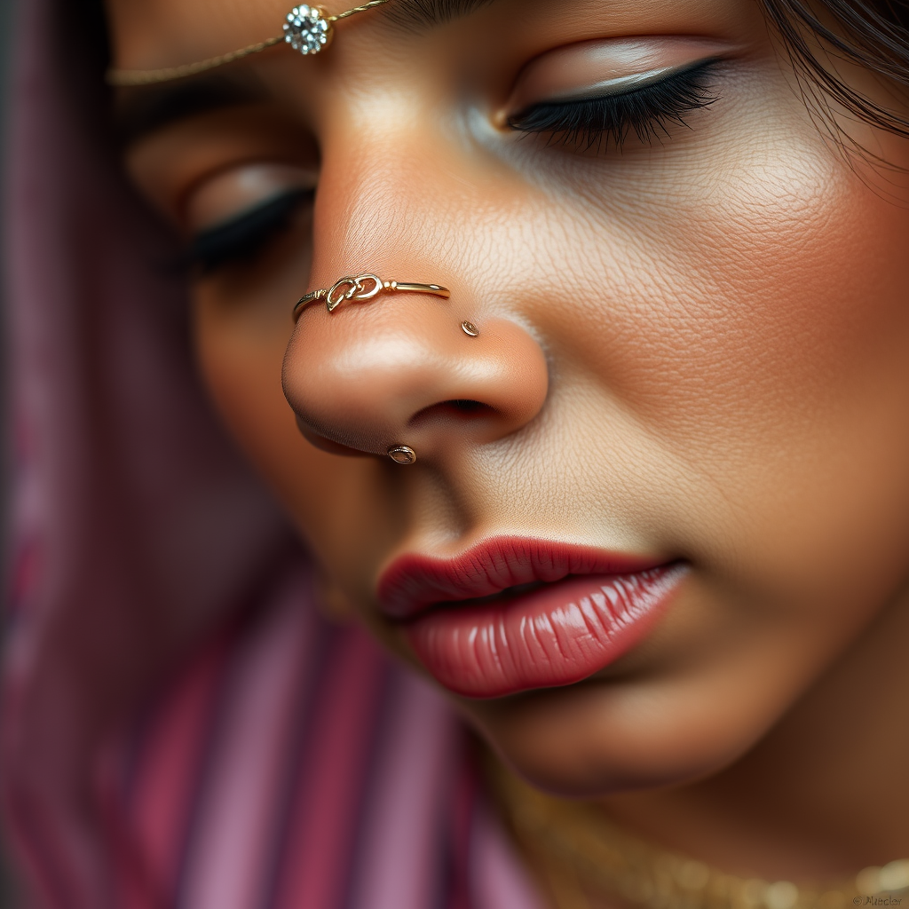 Selecting the Right Jewelry - how to put in a double nose ring