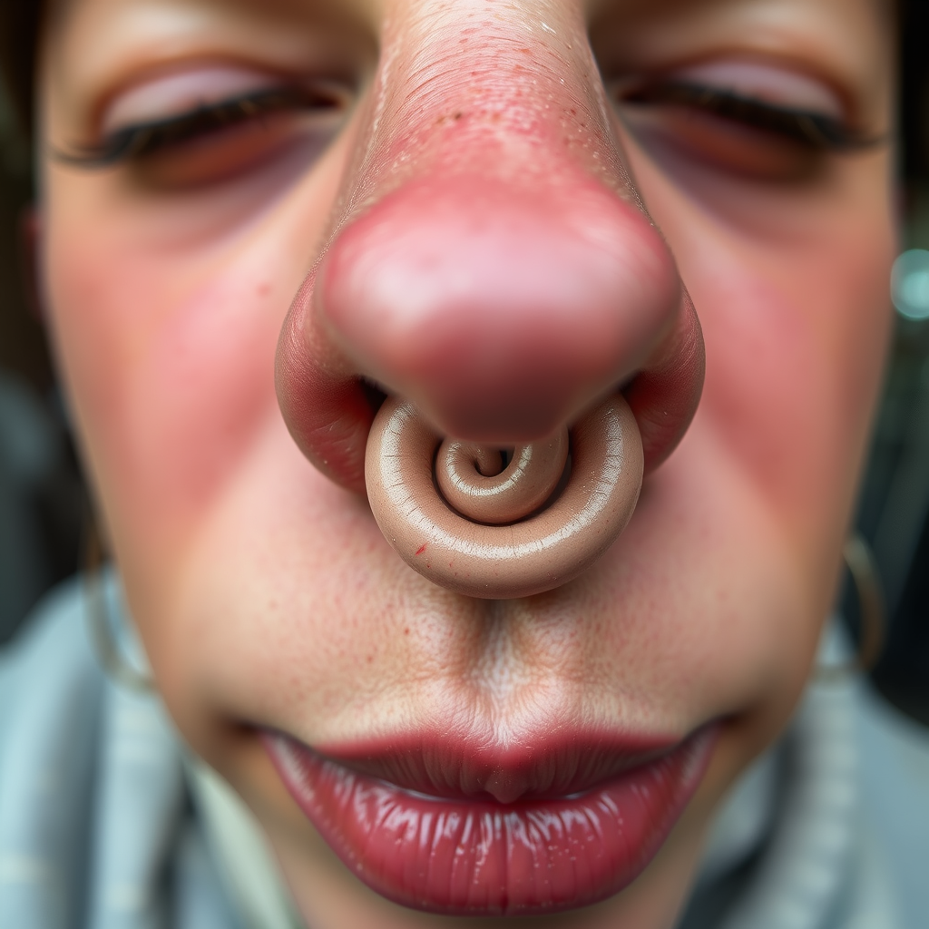 Choosing the Right Location - how to put in a double spiral nose ring