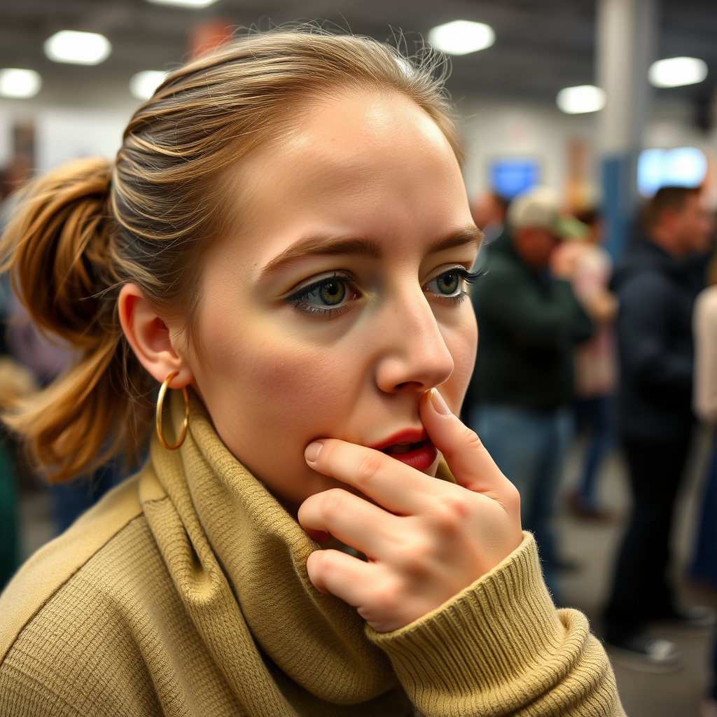 Preparing to Insert the Hoop - how to put in a hoop nose ring