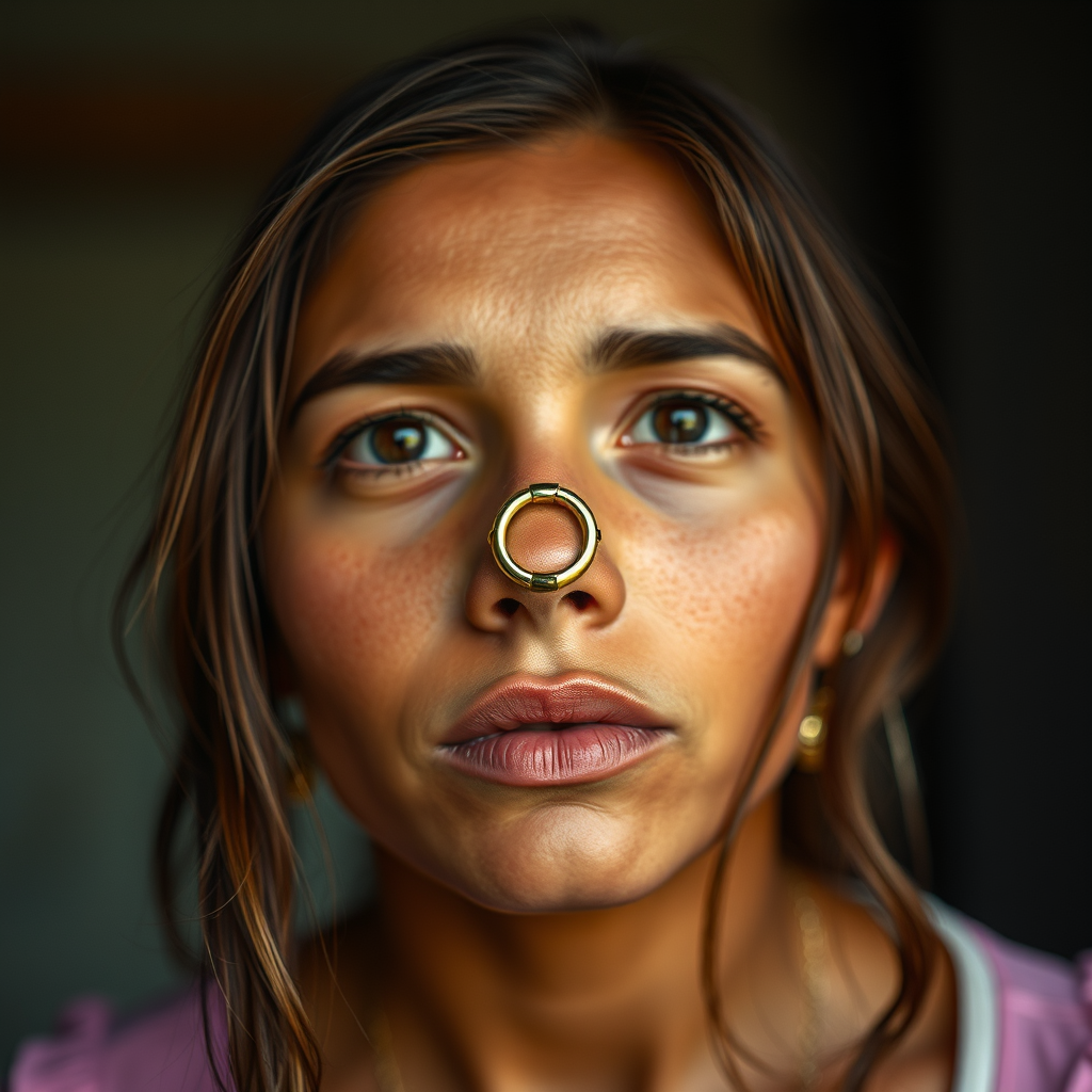 Preparing for Insertion - how to put in double spiral nose ring