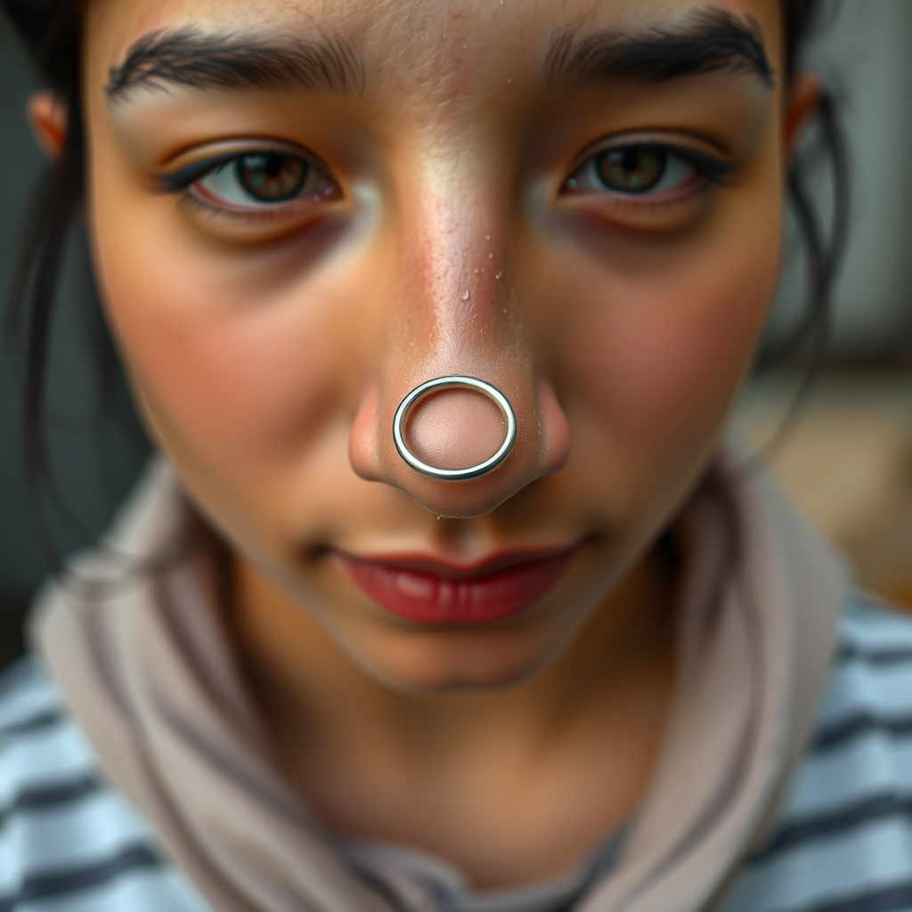 Understanding the L-Shape Nose Ring - how to put l shape nose ring back in