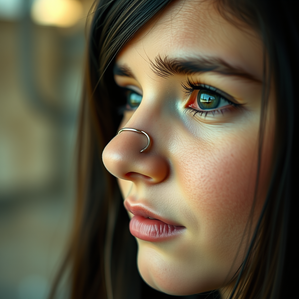 Choosing the Right Nose Ring - how to put nose ring