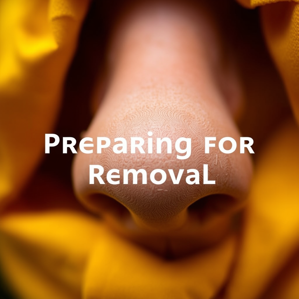 Preparing for Removal - how to remove hoop nose ring