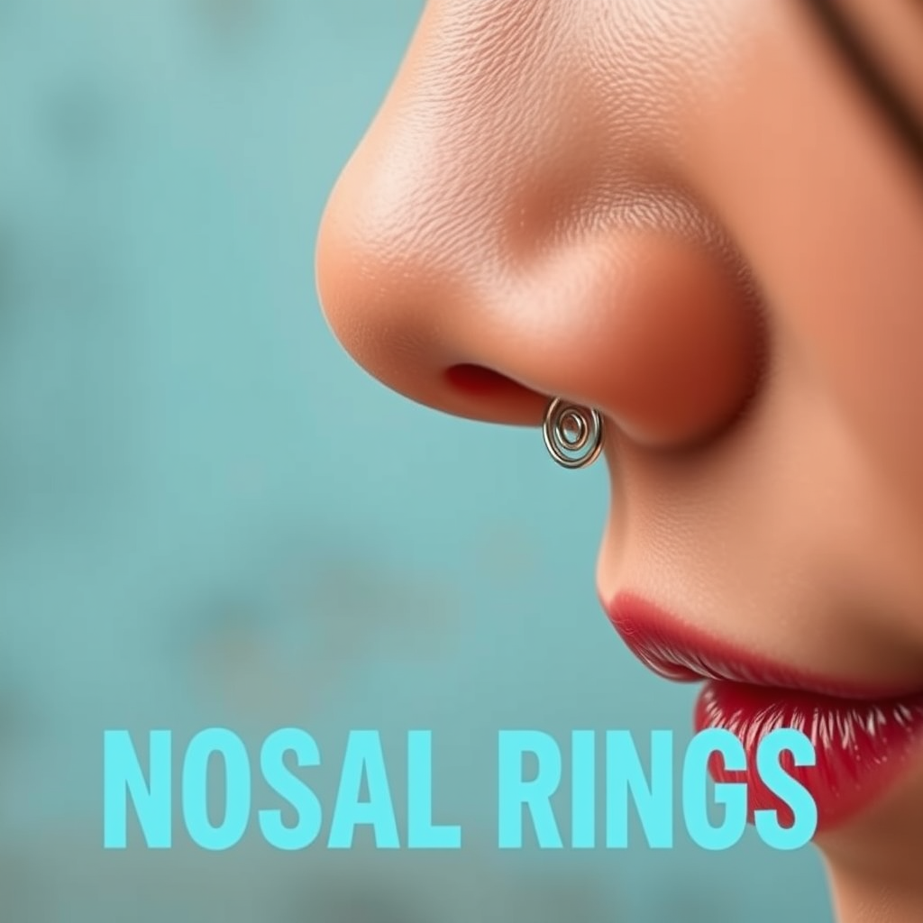 Understanding Spiral Nose Rings - how to take out a spiral nose ring
