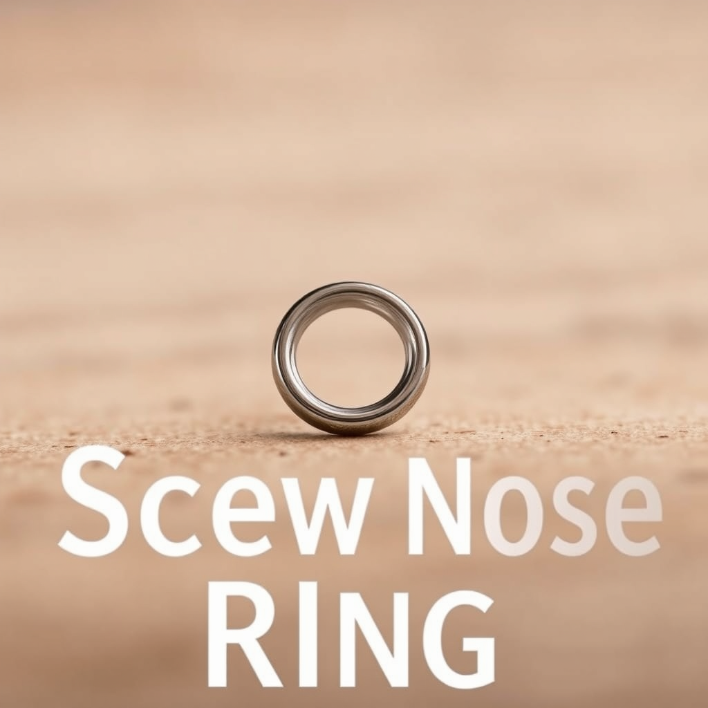 Understanding Your Screw Nose Ring - how to take out screw nose ring