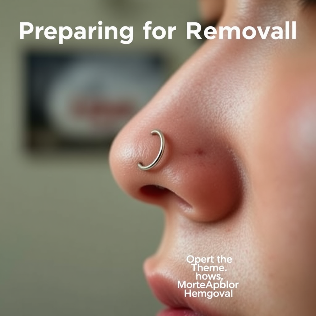 Preparing for Removal - how to undo a nose ring
