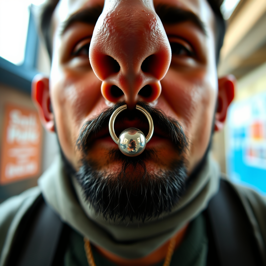 Understanding the Nose Ring Structure - how to undo nose ring with ball