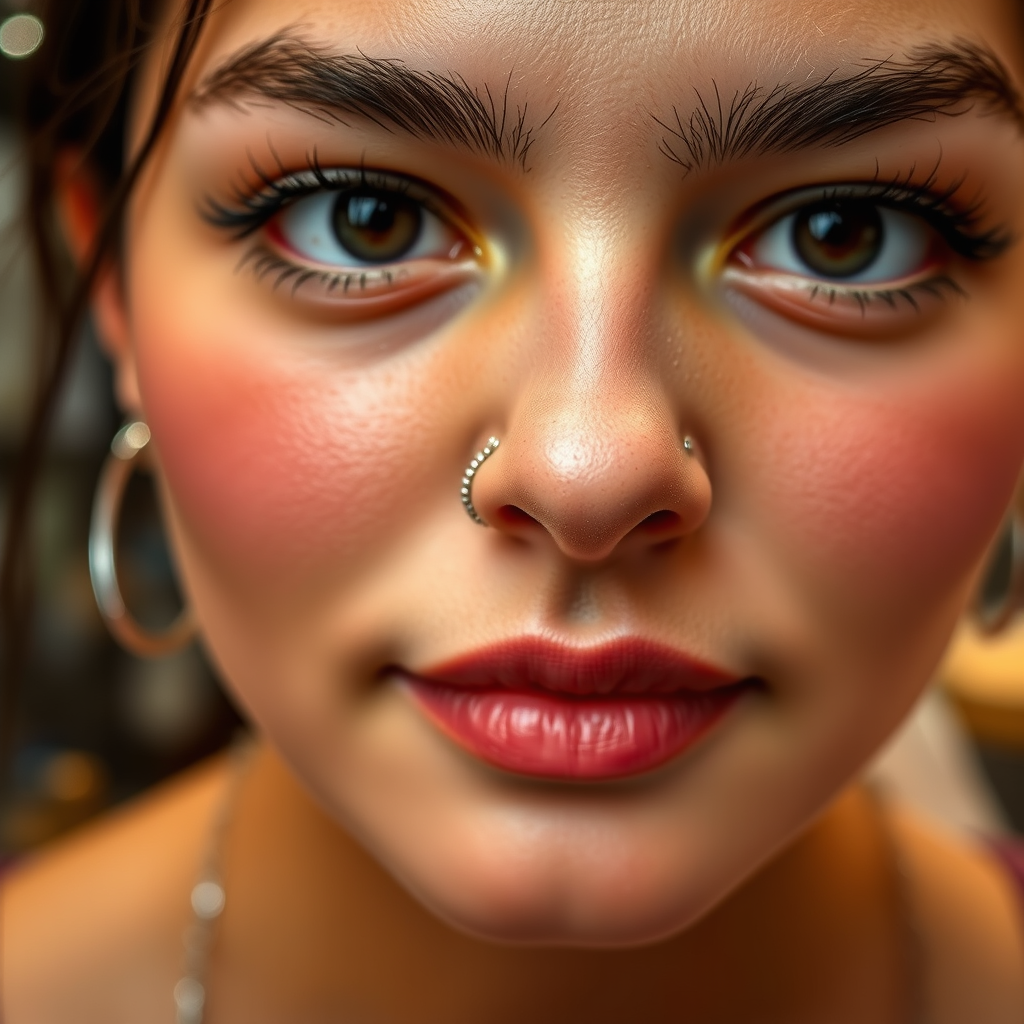 Choosing the Right Size - how to wear half hoop nose ring