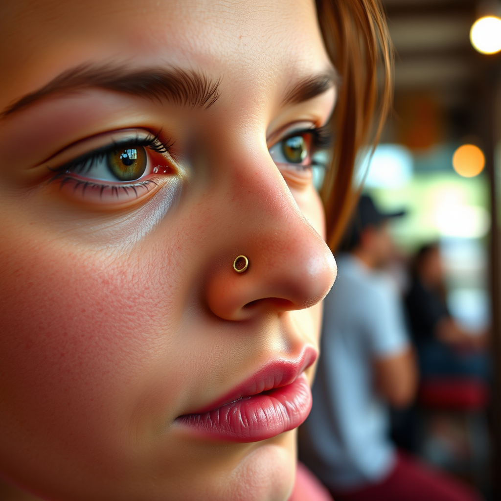 Personal Expression - what does a nose ring on the left side mean