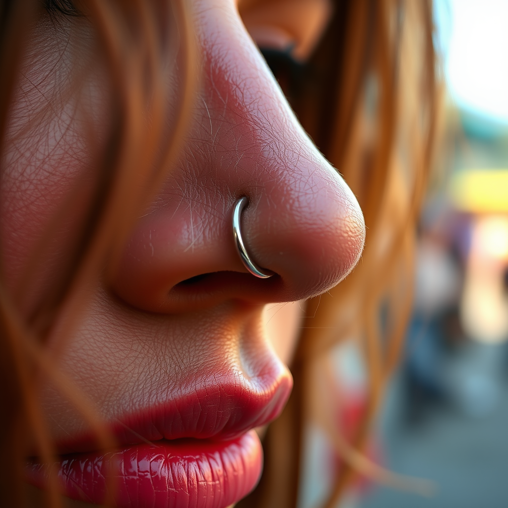 Types of Nose Rings - what is a nose ring called