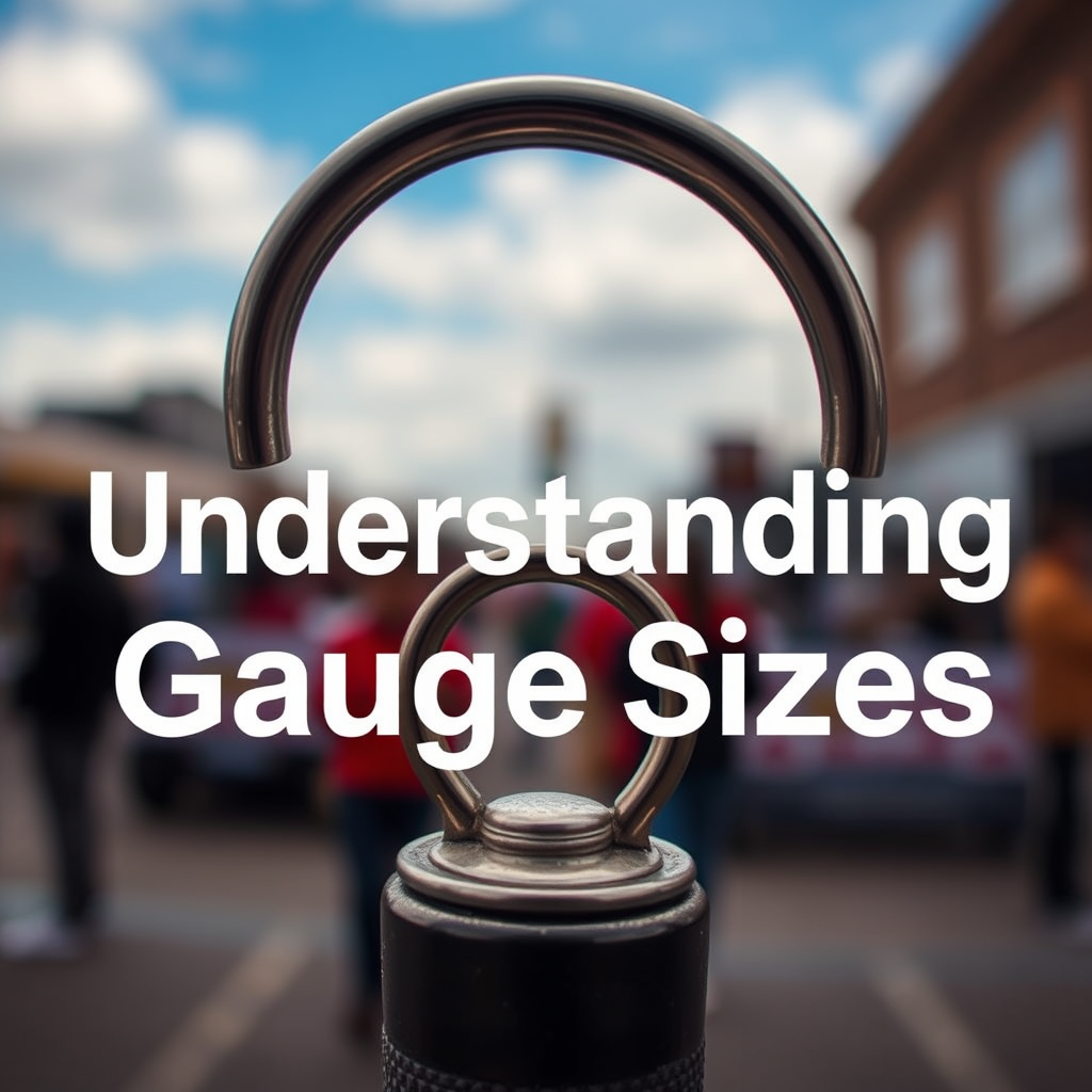 Understanding Gauge Sizes - what is the standard size of a nose ring