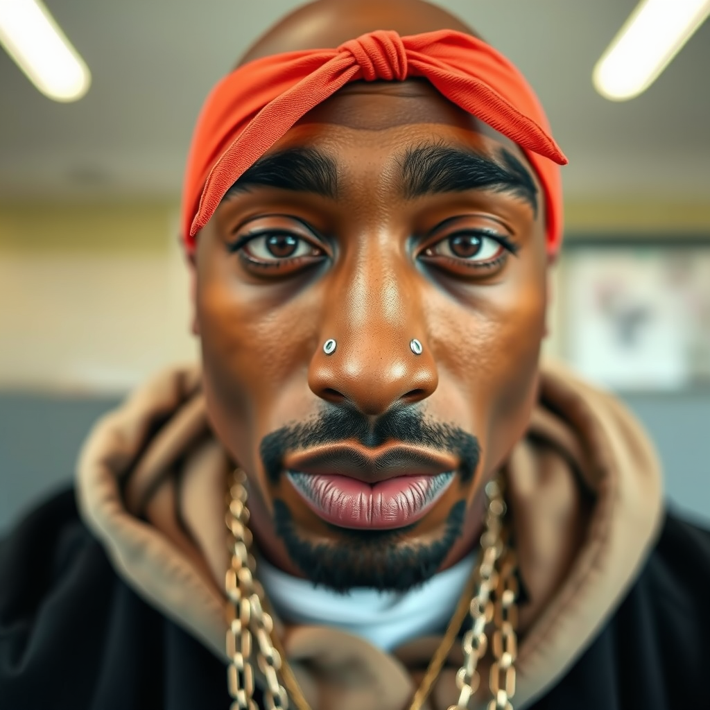 The Significance of Tupac's Nose Ring - what side is tupac nose ring on