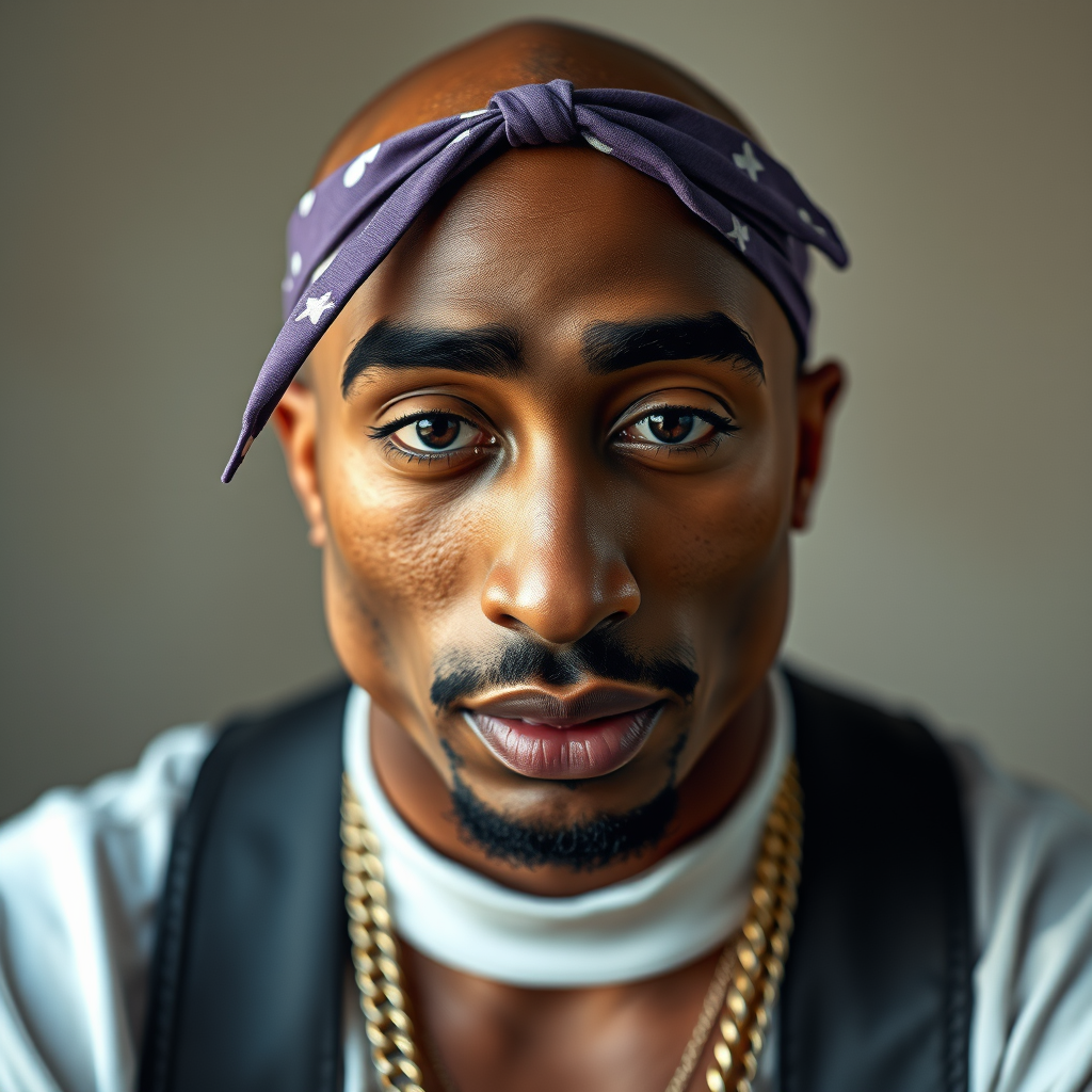 The Iconic Look of Tupac - what side was tupac's nose ring on