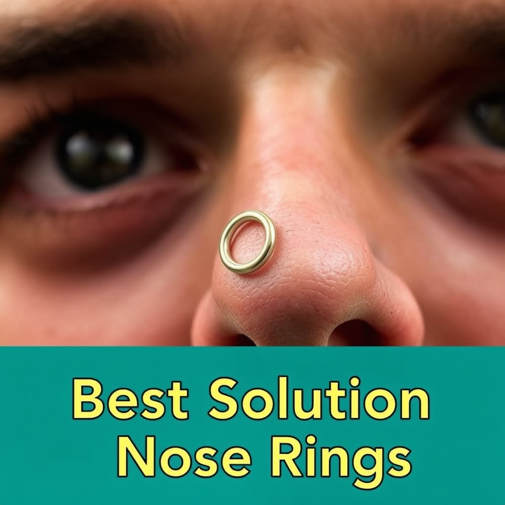 Best Cleaning Solutions for Nose Rings - what to clean nose ring with
