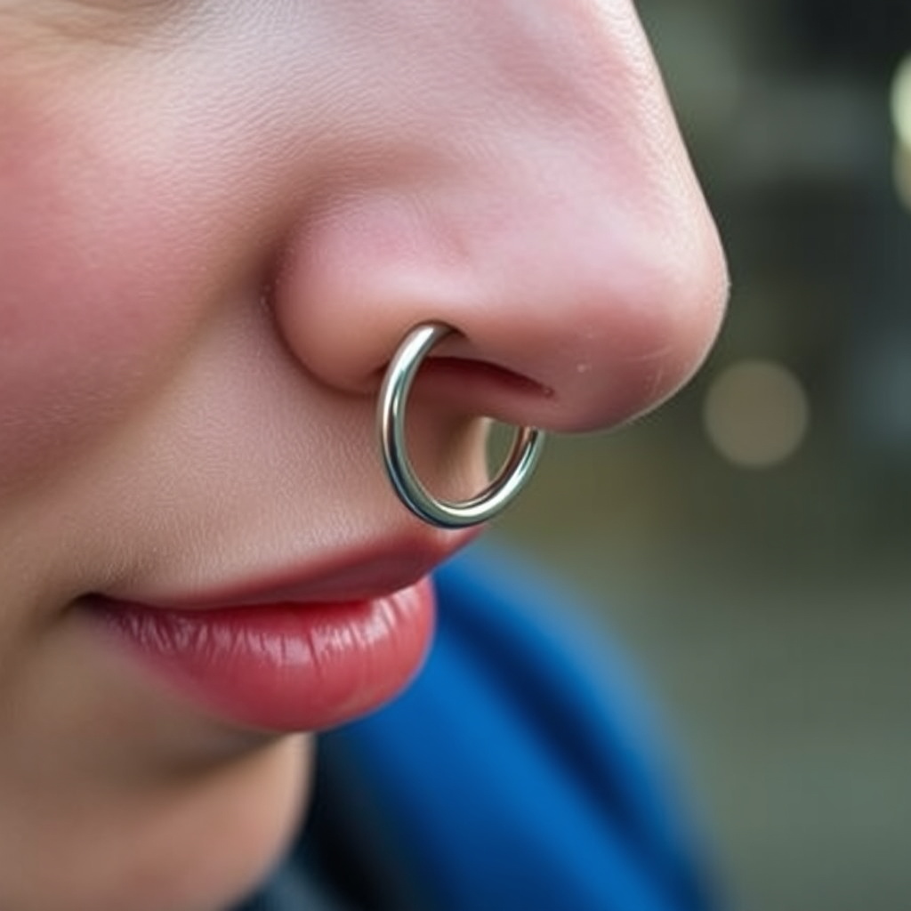 Signs Your Piercing is Ready for a Hoop - when can i change my nose ring to a hoop