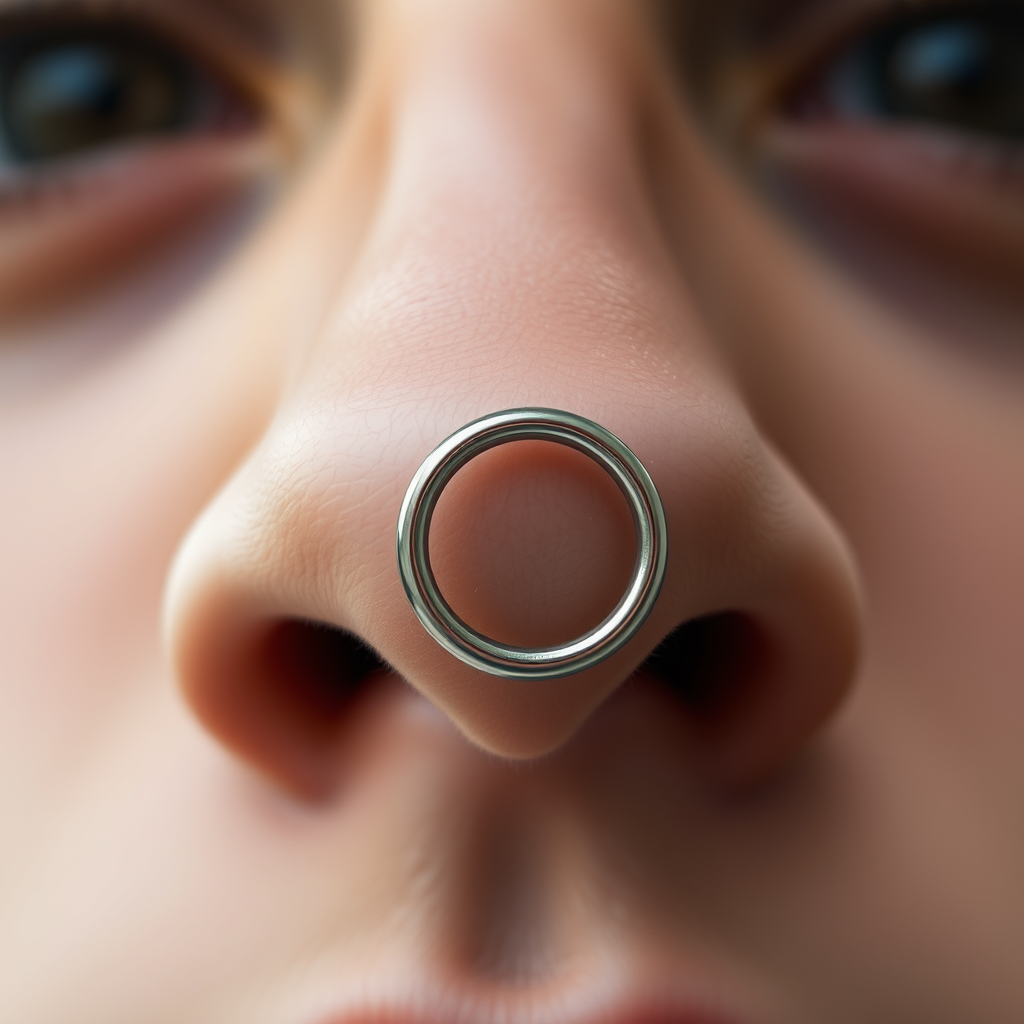 Visual Comparison of Sizes - which is bigger 8mm or 10mm nose ring