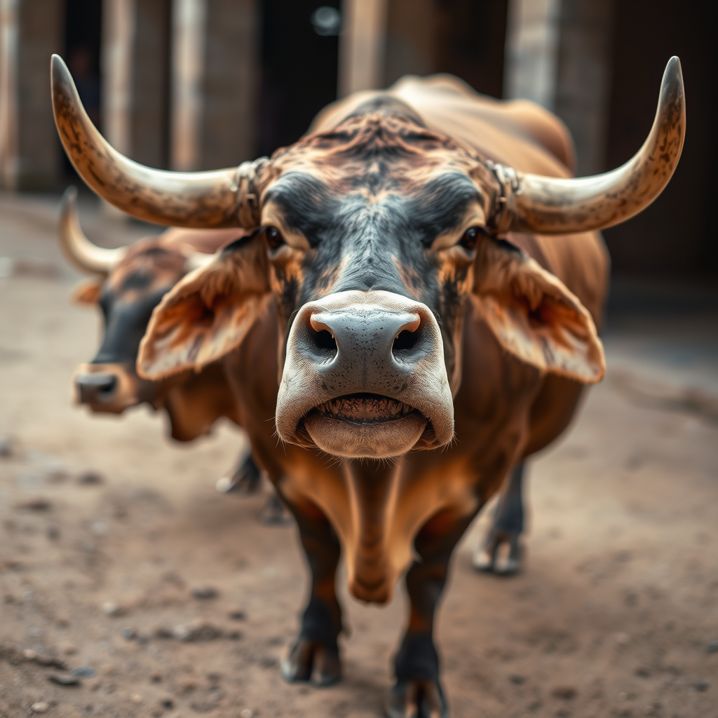 Historical Background - why do bulls have a ring in their nose