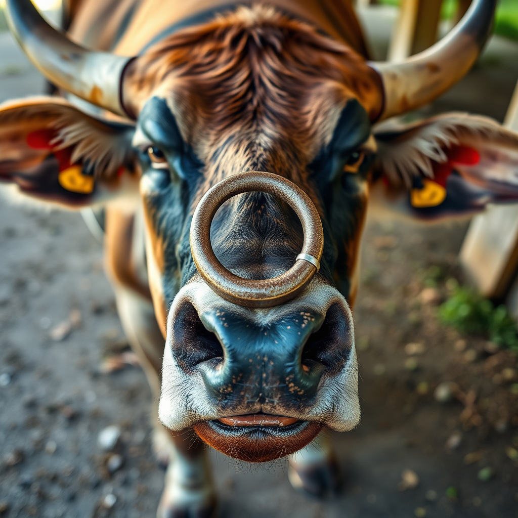 The Purpose of Nose Rings - why do they put a ring in a bull's nose