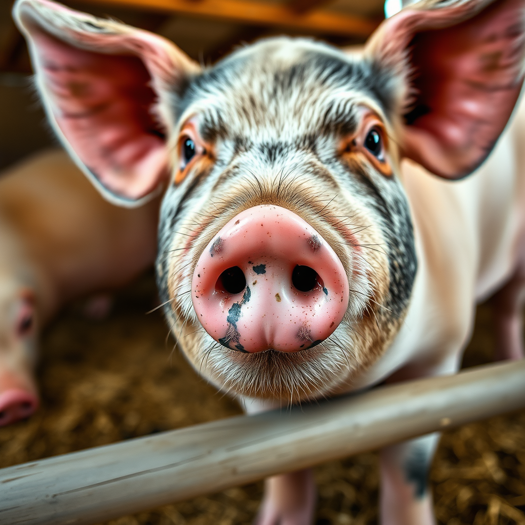 The Purpose of Nose Rings - why do they put rings in pigs noses